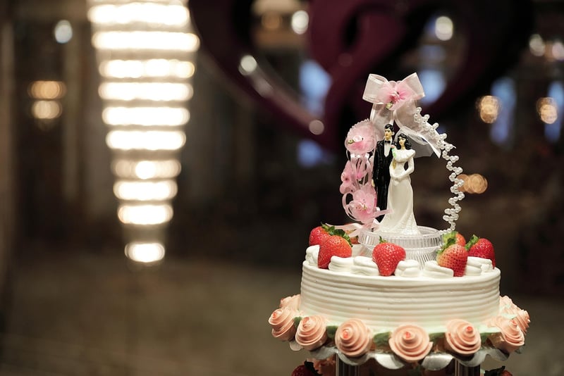 Forest-Themed Wedding Cake